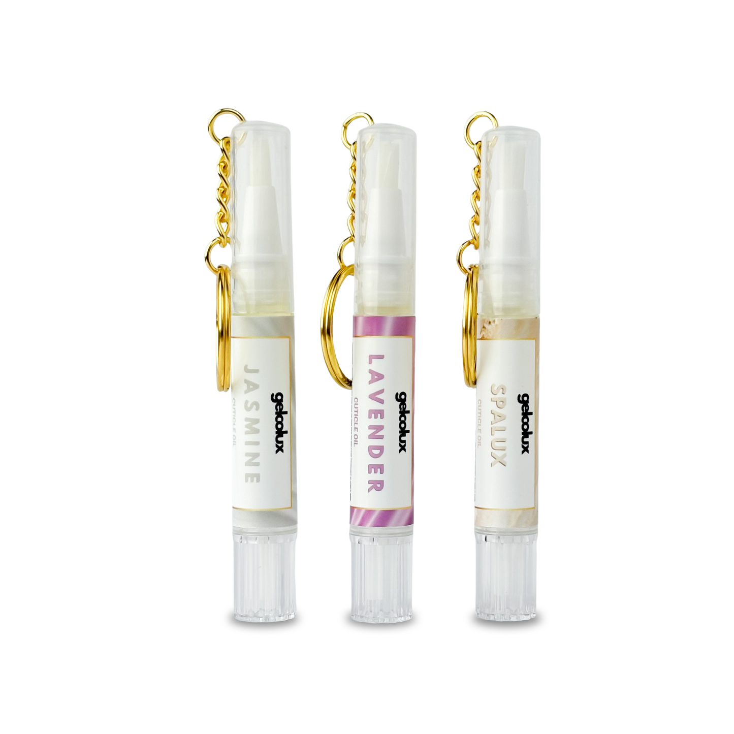 FLORAL CUTICLE OIL KEYRING