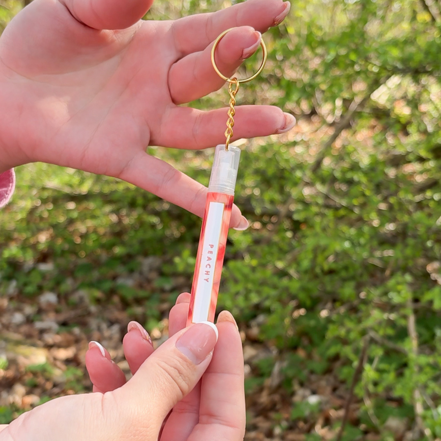 SANITISER KEYRING