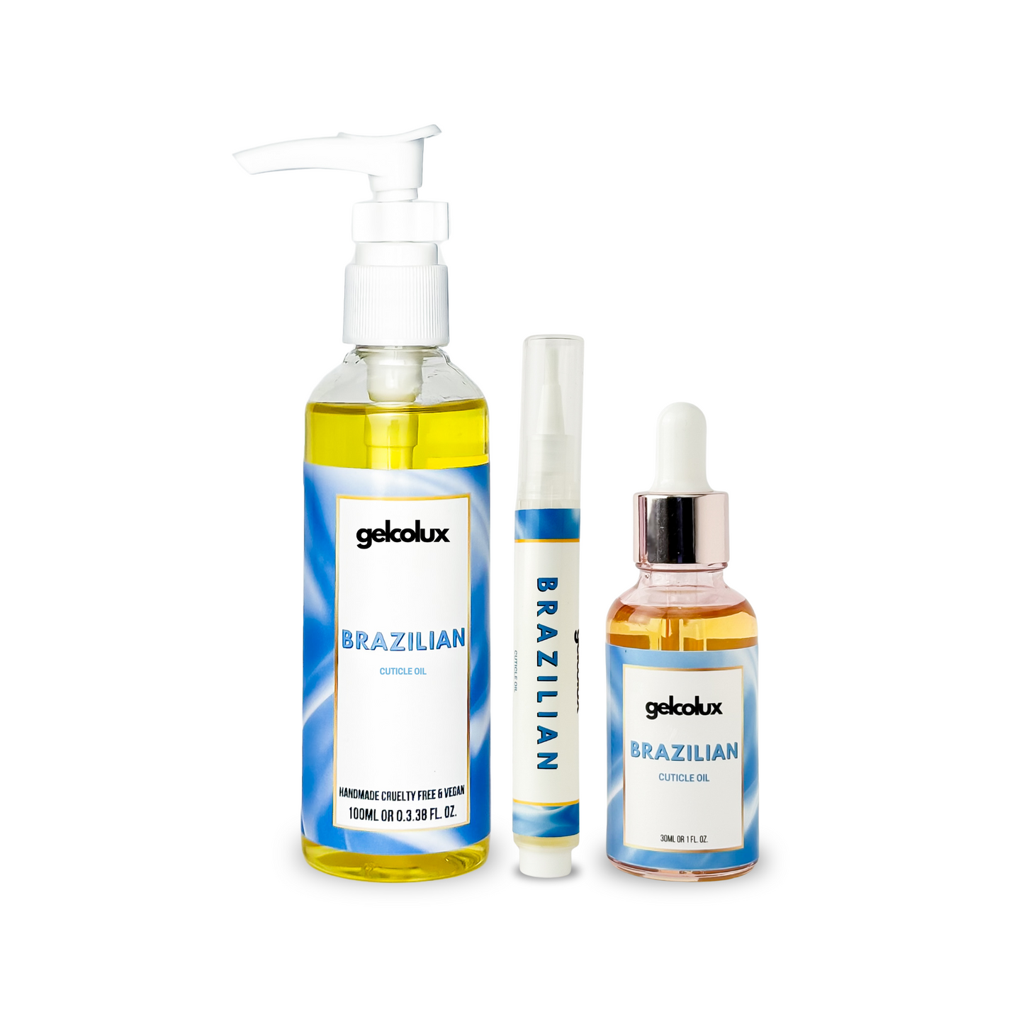 PERFUME INSPIRED CUTICLE OIL PUMP BOTTLE
