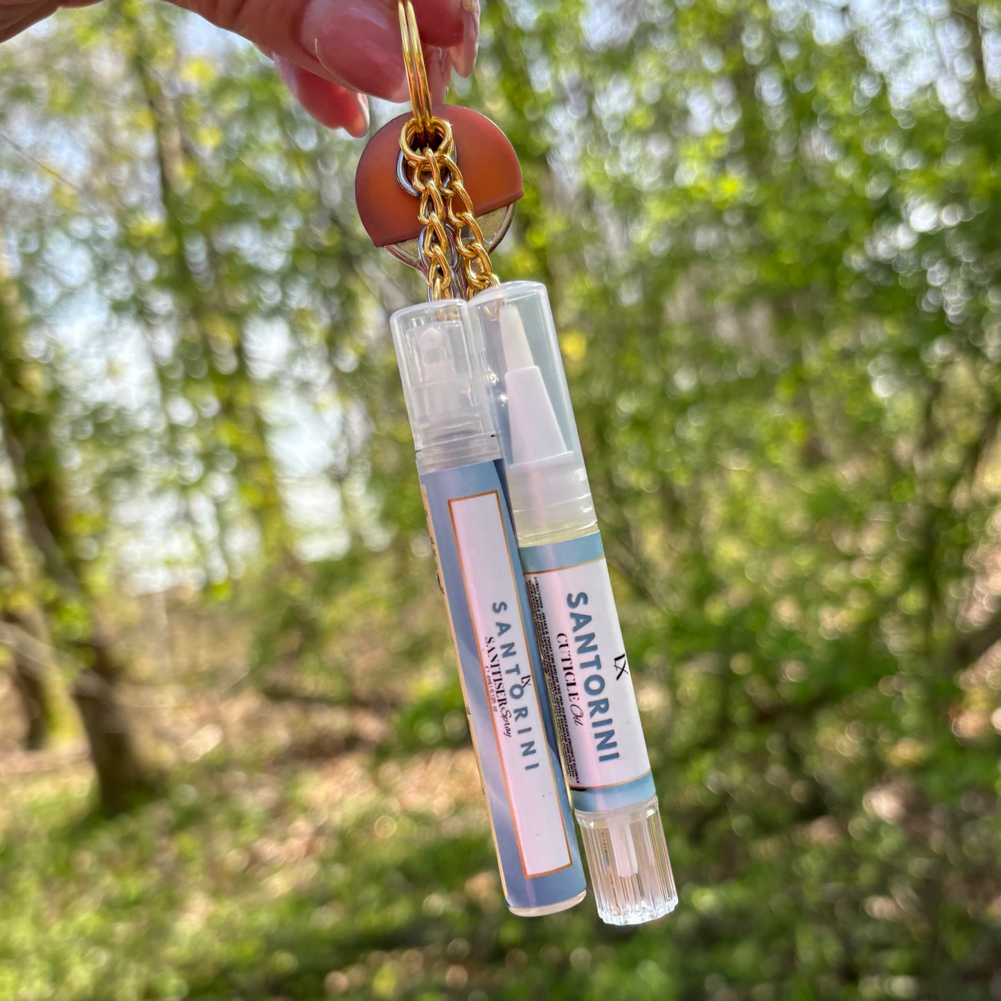 SANITISER KEYRING
