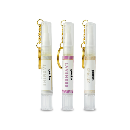 FLORAL CUTICLE OIL KEYRING