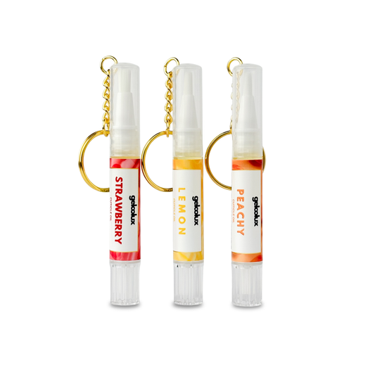 FRUIT CUTICLE OIL KEYRING