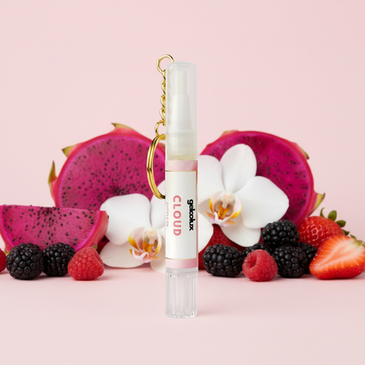 PERFUME CUTICLE OIL KEYRING