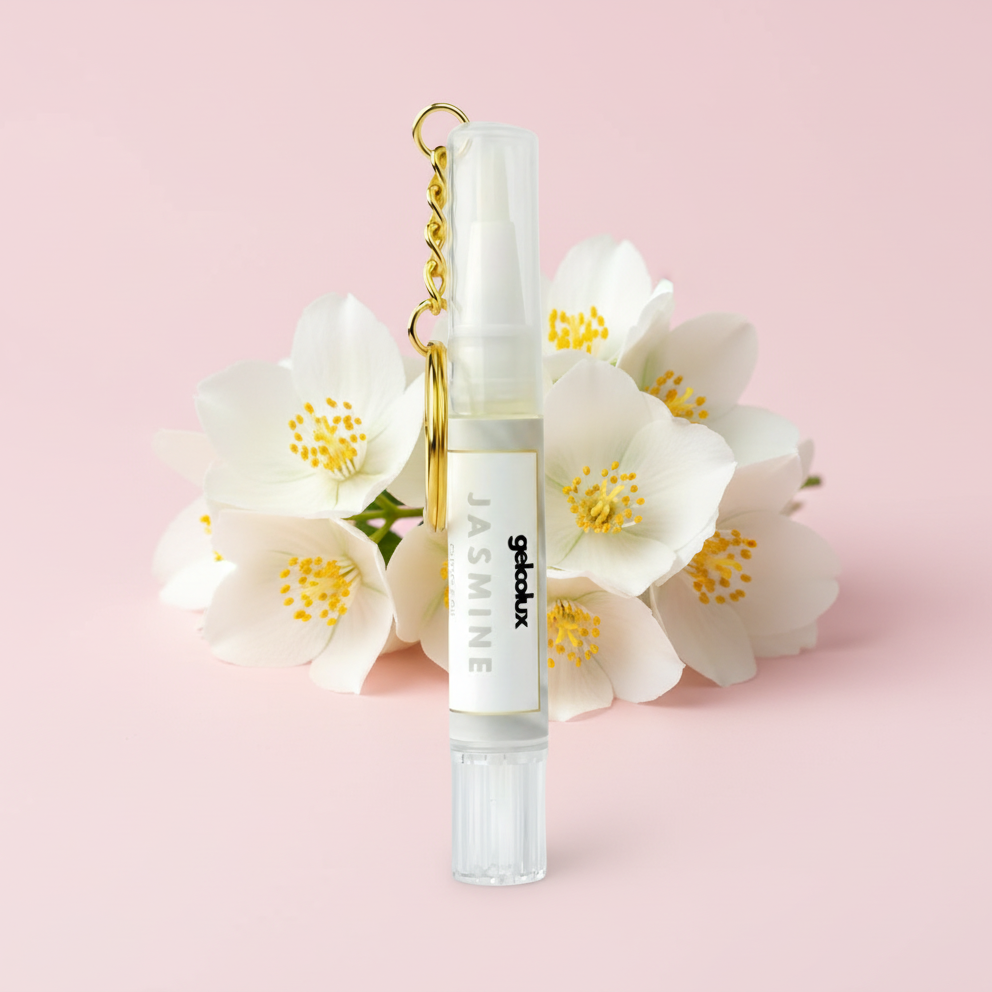 FLORAL CUTICLE OIL KEYRING