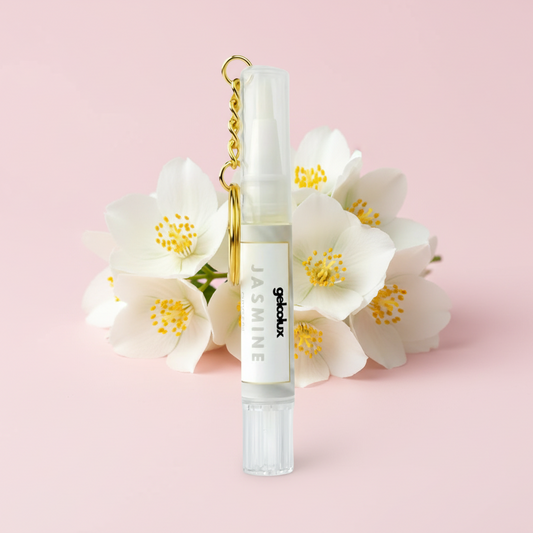 FLORAL CUTICLE OIL KEYRING