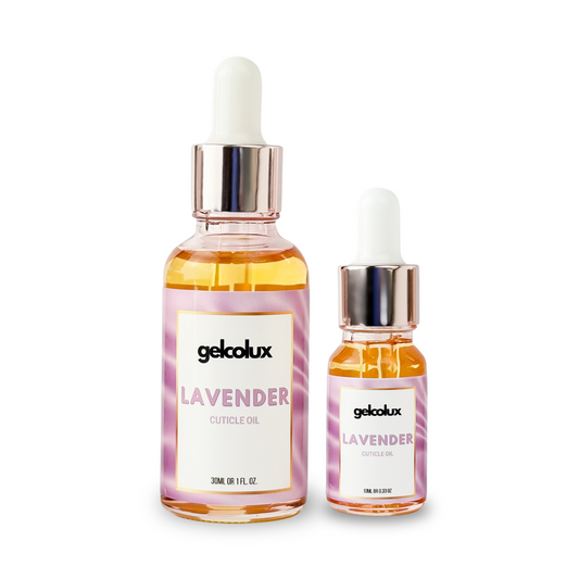 FLORAL CUTICLE OIL DROPPER BOTTLE