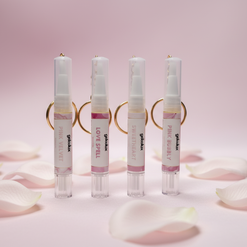 VALENTINES CUTICLE OIL KEYRING