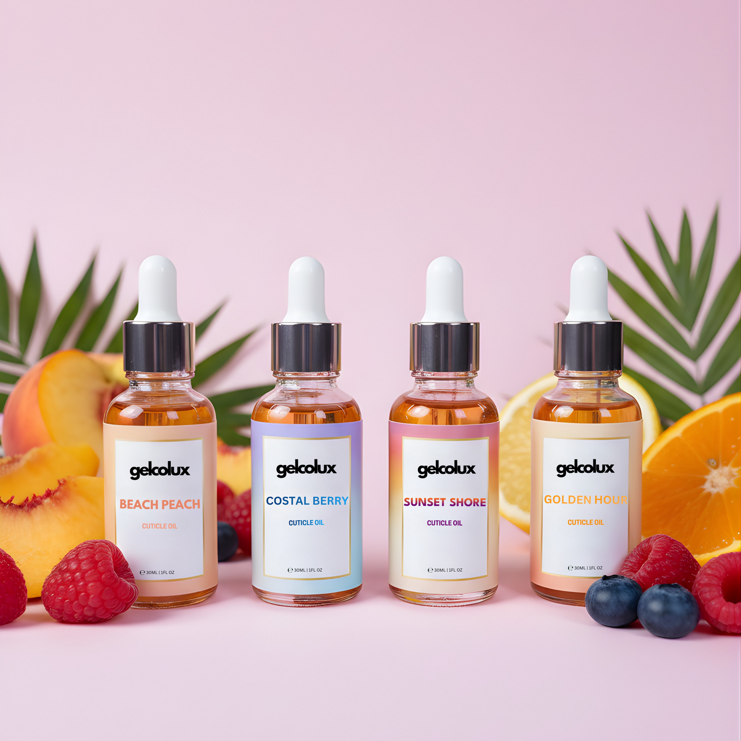 CUTICLE OIL SUMMER DROPPER BOTTLE
