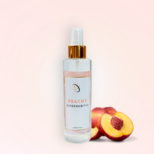 SANITISER SPRAY PEACHY